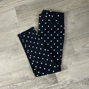 Banana Republic Sloan-Fit Dot Slim Ankle Pants